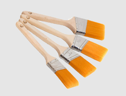Synthetic paint brushes